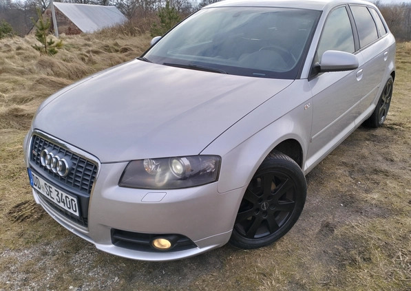 Audi A3 cena 16999 przebieg: 206700, rok produkcji 2007 z Chojnów małe 742